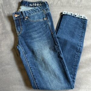 GAP Women's Blue Skinny Jeans